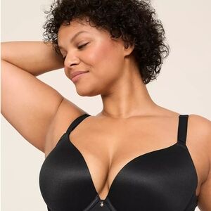 Cacique Back Smoothing Plunge BRA 46DD NWT